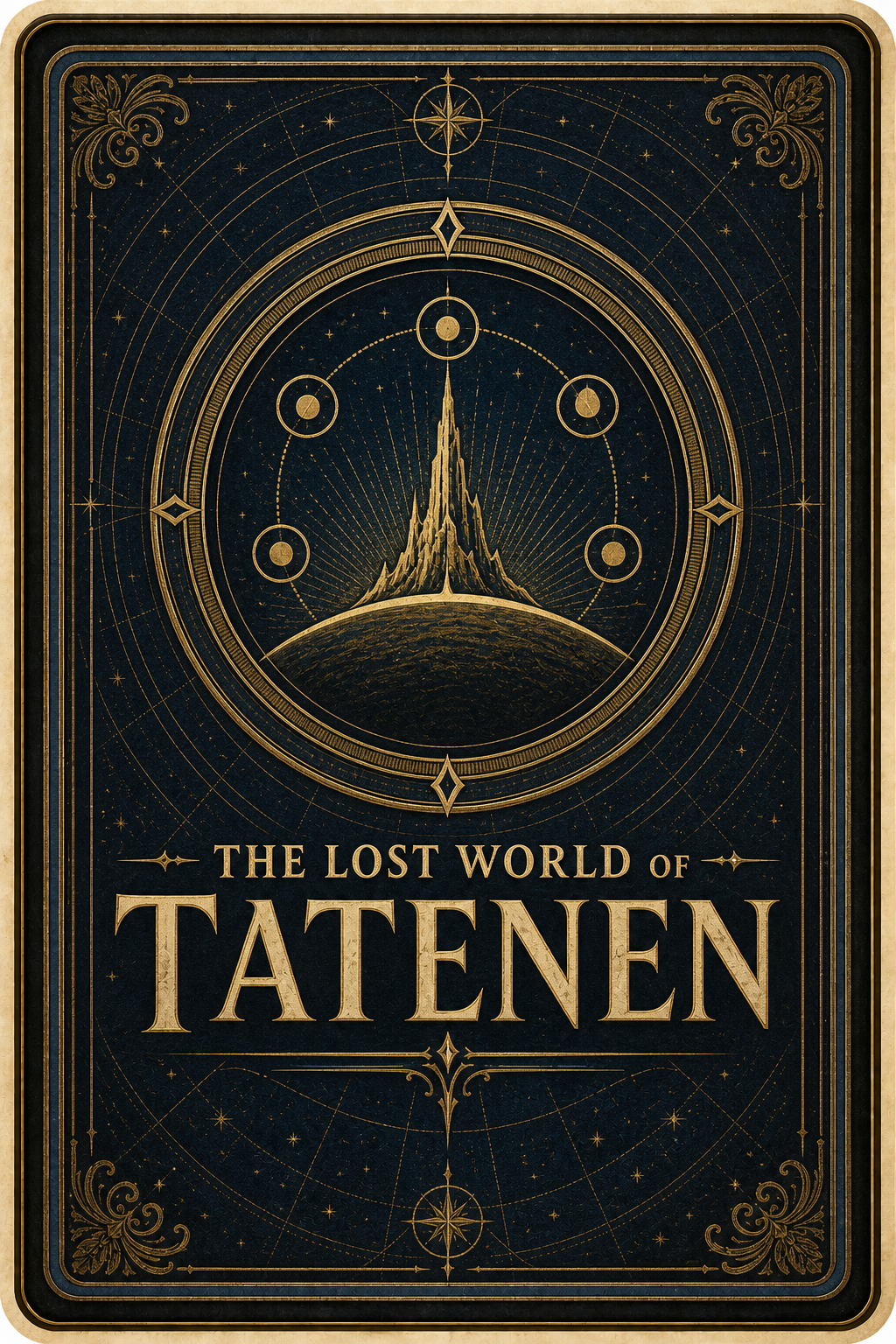 The Lost World of Tatenen collectible card back.
